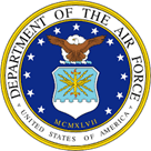 USAF-small_Logo The department of the air force seal is shown.