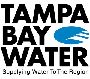 TBW_Logo A black and white logo for tampa bay water.